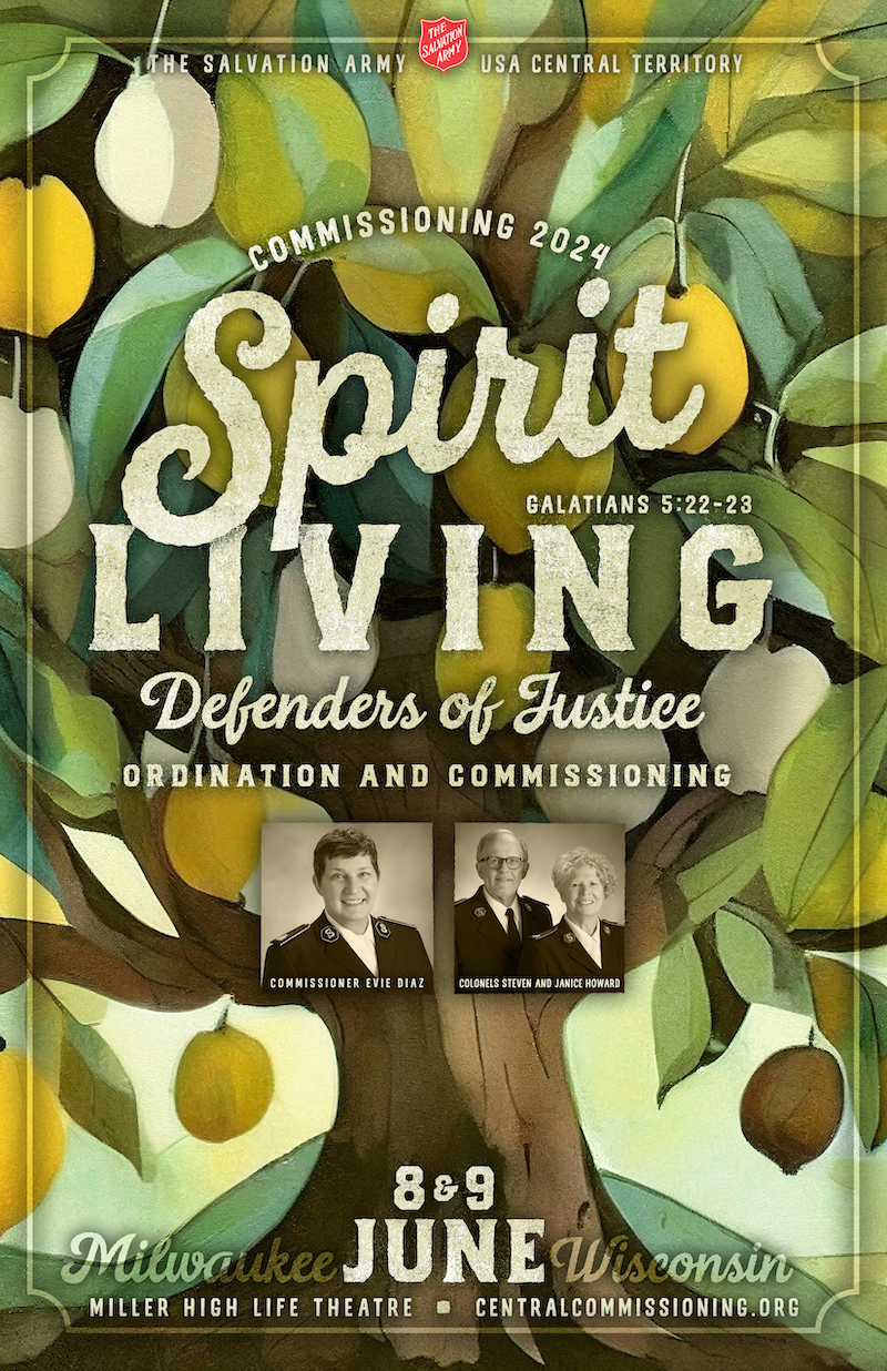 Spirit Living 2024 | The Salvation Army USA Central Territory Commissioning
